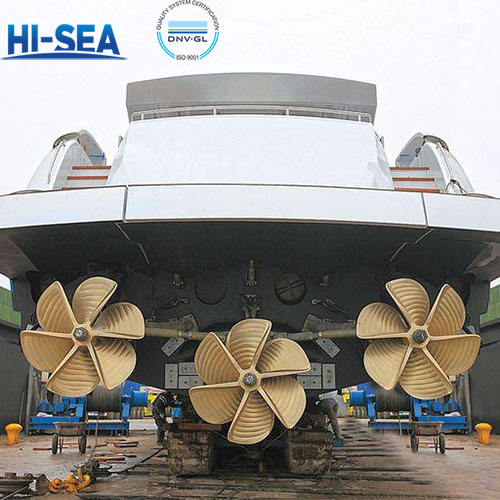 Unit or batch inspection of marine propeller